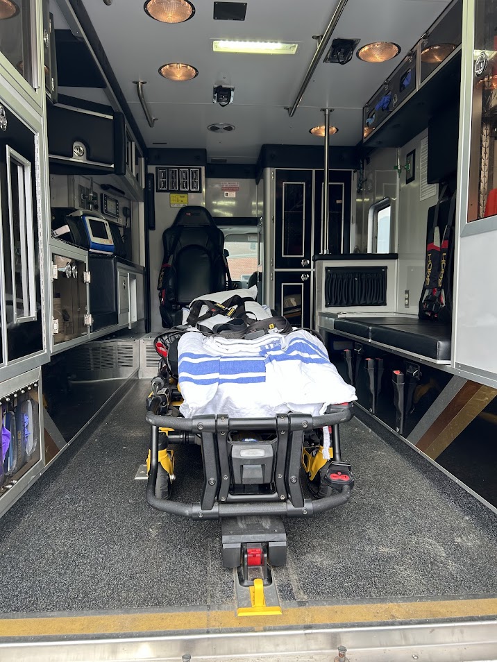 picture of ambulance interior
