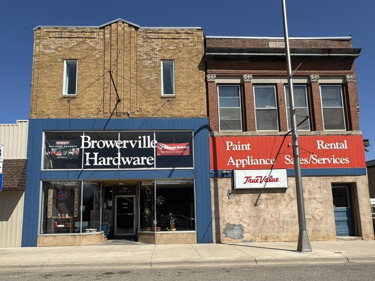 Browerville Hardware building